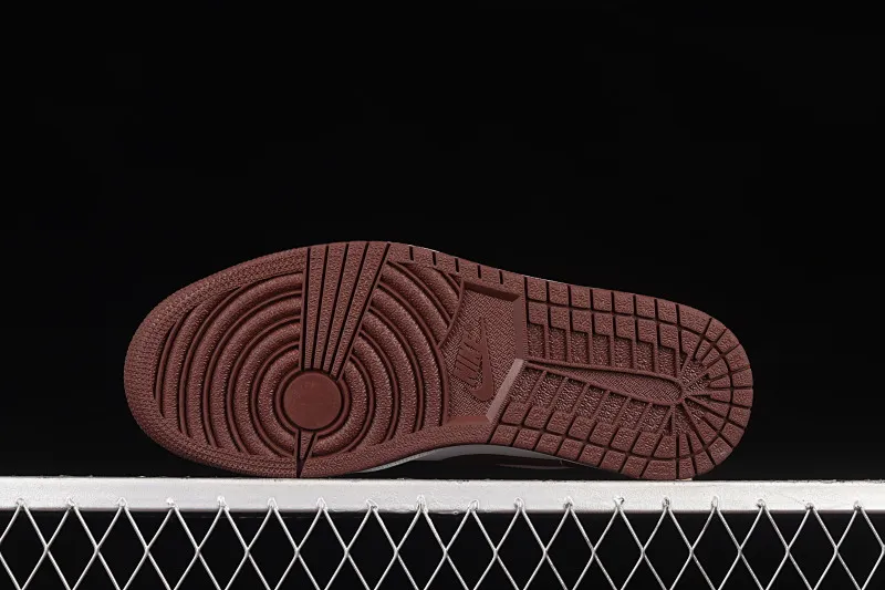 All categories Air Jordan Jordan series basketball shoes Air Jordan 1 Low G version pure original Air Jordan 1 Low AJ1 Joe 1 wine red and white low-top basketball shoes DC0774-116